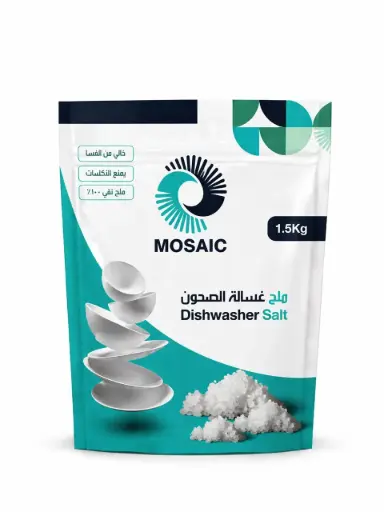 [6254000811034] Mosaic Dishwasher Salt 1.5Kg